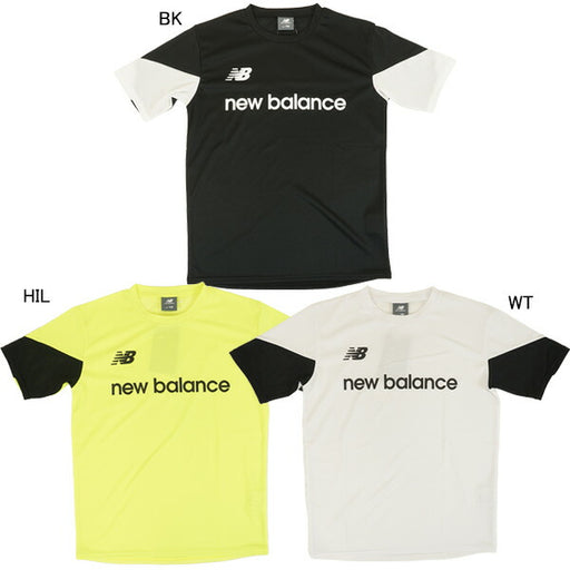 【ネコポス対応可】ニューバランスNewBalanceジュニアプラクティスショートスリーブシャツYT61O3X1サッカーフットサルプラクティスシャツTシャツ半袖子供用