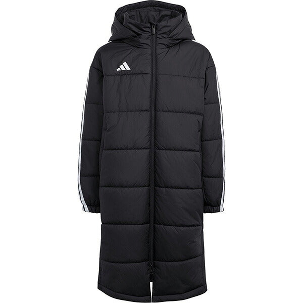 アディダスadidasジュニアスポーツコートパッドロングコート26FW防風防寒YY825