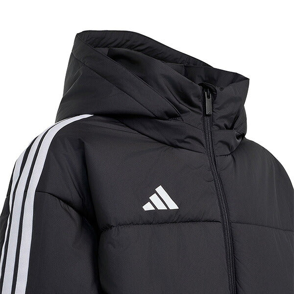 アディダスadidasジュニアスポーツコートパッドロングコート26FW防風防寒YY825