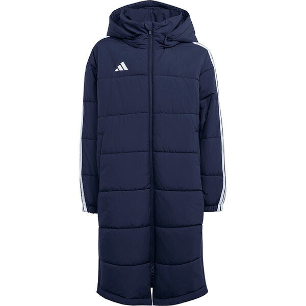 アディダスadidasジュニアスポーツコートパッドロングコート26FW防風防寒YY825