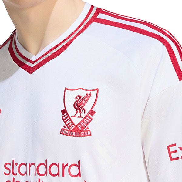 リバプールLFC2026-27アウェイ長袖レプリカユニフォームZM158-KB8292サッカープレミアリーグ2ndユニフォームメンズアディダス